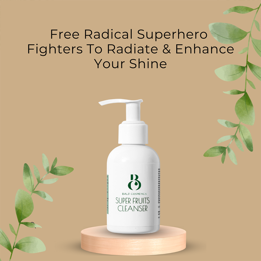 Super Fruits Cleanser - Antioxidant-Rich Face Wash with Green Tea, Oregon Grape Root, Seabuckthorn, and Vitamin C | Fragrance-Free