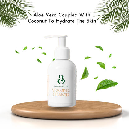 Vitamin C Foaming Cleanser - Refine Skin Texture, Reduce Wrinkles, UV Protection
