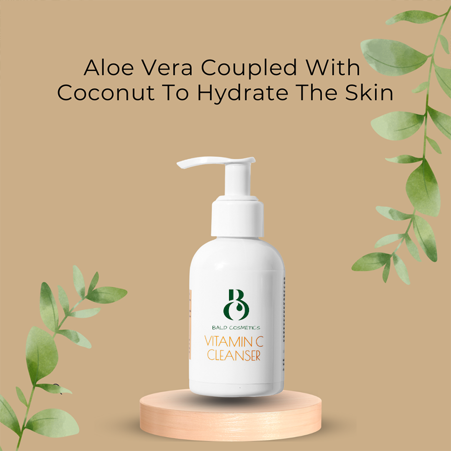 Vitamin C Foaming Cleanser - Refine Skin Texture, Reduce Wrinkles, UV Protection
