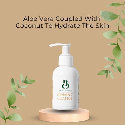 Vitamin C Foaming Cleanser - Refine Skin Texture, Reduce Wrinkles, UV Protection