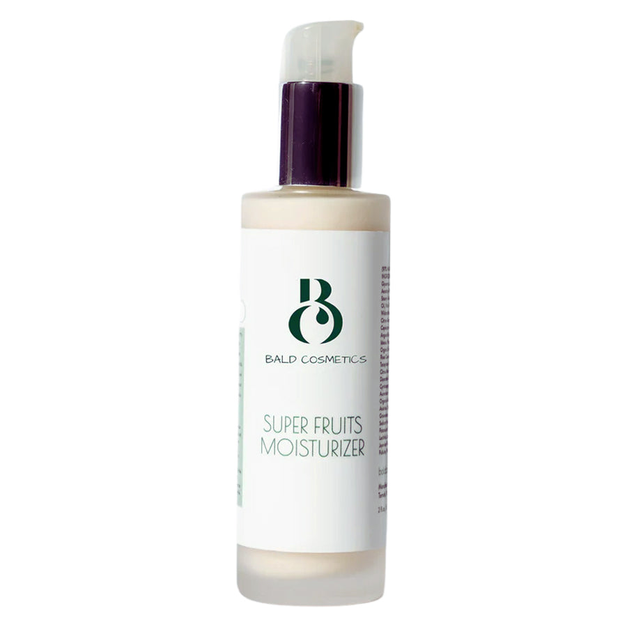 Super Fruit Moisturizer - Anti-Aging Hydrating Cream with Antioxidant-Rich Fruits, Squalane, Lactic Acid, Glycolic Acid, Alpha Lipoic Acid, and Peptides - Fragrance-Free