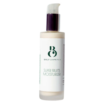 Super Fruit Moisturizer - Anti-Aging Hydrating Cream with Antioxidant-Rich Fruits, Squalane, Lactic Acid, Glycolic Acid, Alpha Lipoic Acid, and Peptides - Fragrance-Free